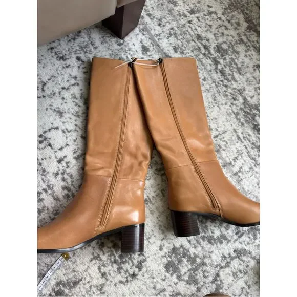 MADEWELL The Monterey Leather Knee High Tall Boot - Picture 4 of 15